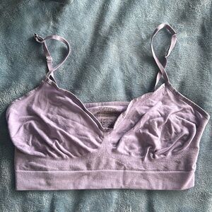 Yummie by Heather Thomson lavendar v-neck bralette